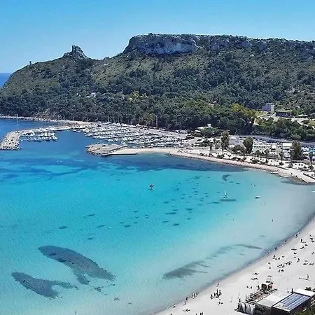 Poetto The Sea A Few Steps From The *